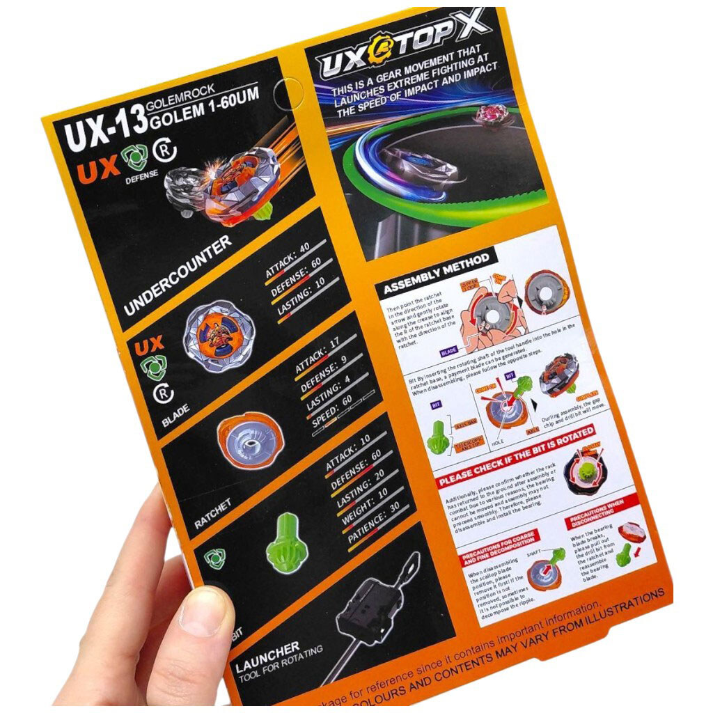 Бейблейд, запускник, металева накладка, Mic - № 2 Бейблейд, запускник, металева накладка, Mic - № 2