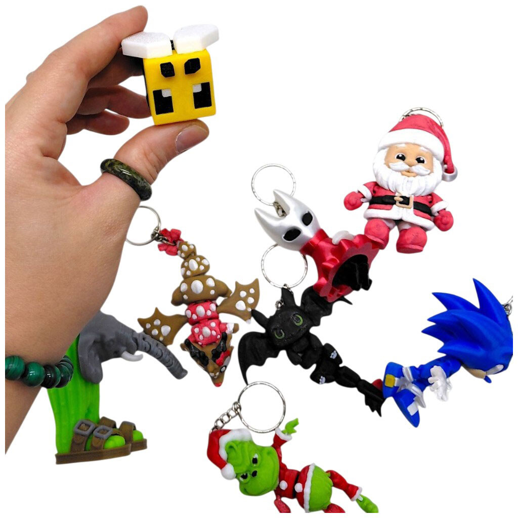 Брелок "Святой Николай", 3d печать, Mic - № 2 Брелок "Святой Николай", 3d печать, Mic - № 2