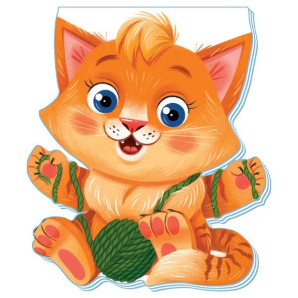 Книжка-забавные лапки "Котик", укр. - № 1 Книжка-забавные лапки "Котик", укр. - № 1