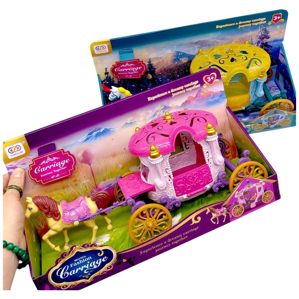 Ігровий набір "Карета з конем", у коробці, Mic - № 2 Ігровий набір "Карета з конем", у коробці, Mic - № 2