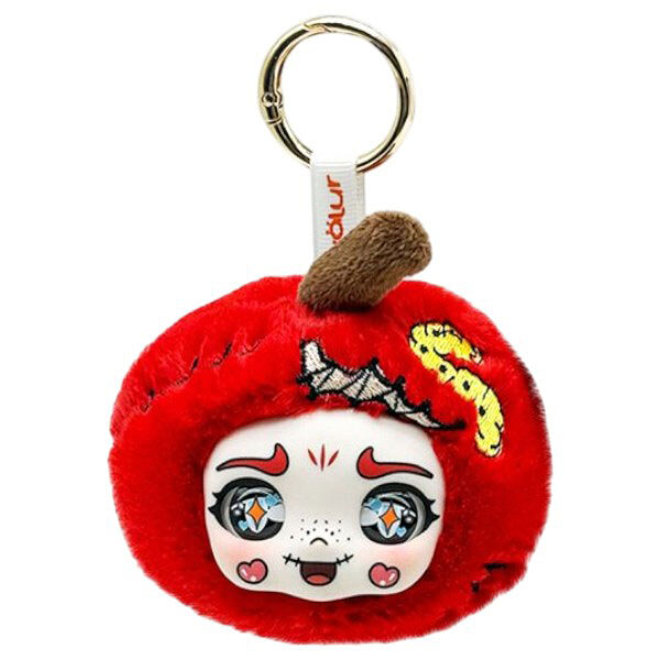 Игрушка-брелок мягконабивная "Яблоко Лил", серия Луна-парк, 9см, Fyyvalur - № 1 Игрушка-брелок мягконабивная "Яблоко Лил", серия Луна-парк, 9см, Fyyvalur - № 1