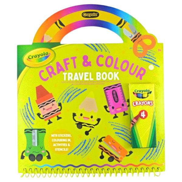 Книга для творчества "Канцелярчики", Crayola - № 1 Книга для творчества "Канцелярчики", Crayola - № 1