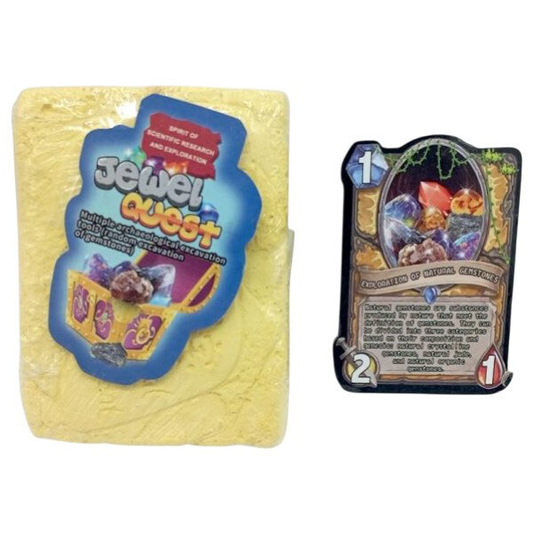 Раскопки: гипсовый блок, инструменты, в коробке, Mic - № 1 Раскопки: гипсовый блок, инструменты, в коробке, Mic - № 1