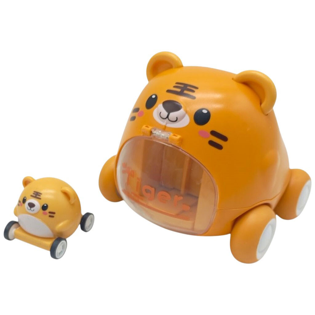 Трек-машина "ТИГРИК", с малой машинкой, Huijixing Toys - № 1 Трек-машина "ТИГРИК", с малой машинкой, Huijixing Toys - № 1