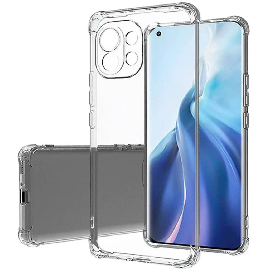 Чехол (накладка) Xiaomi 17, GETMAN Ease logo, Прозрачный - № 3 Чехол (накладка) Xiaomi 17, GETMAN Ease logo, Прозрачный - № 3