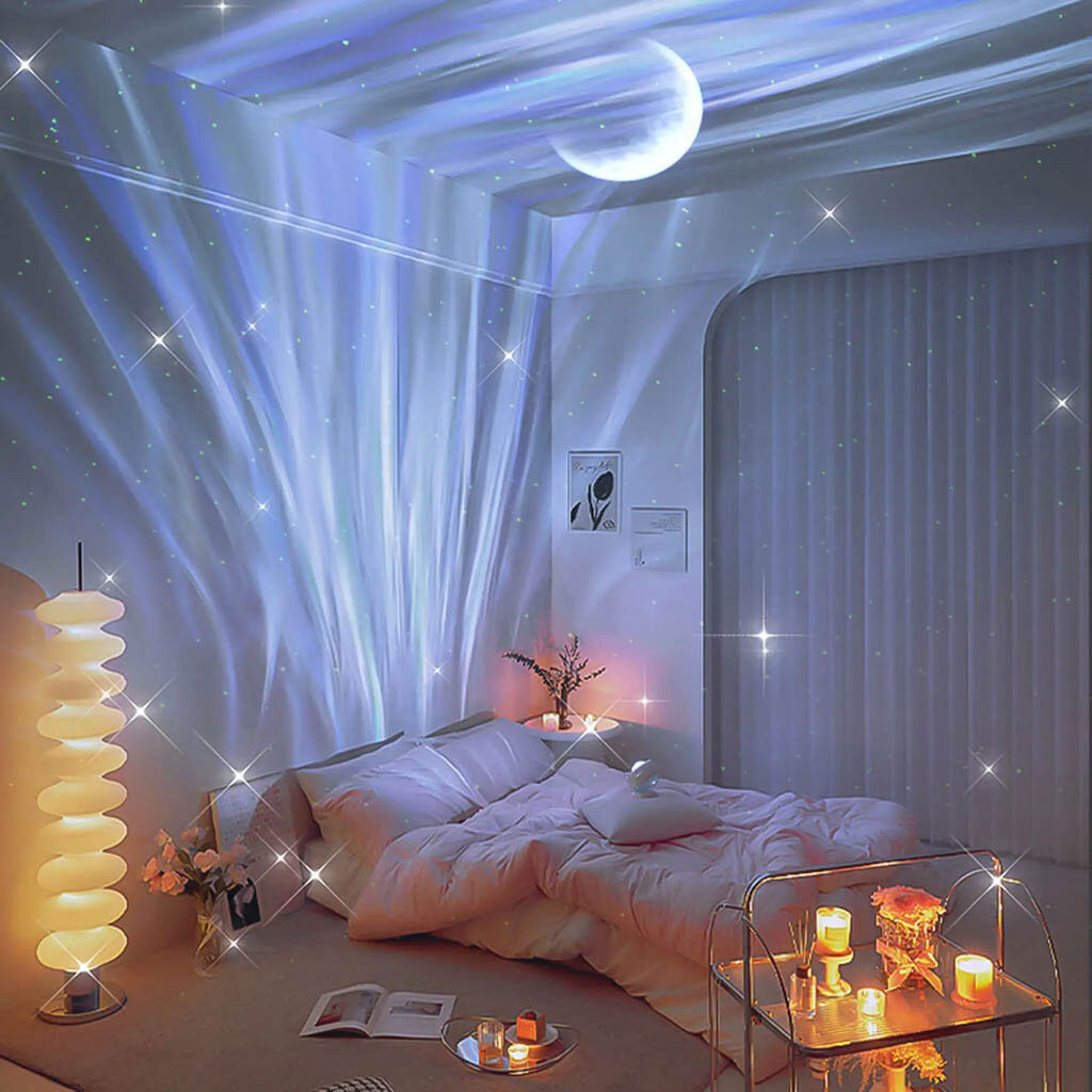 Нічник Galaxy Moon E24, Білий - № 2 Нічник Galaxy Moon E24, Білий - № 2