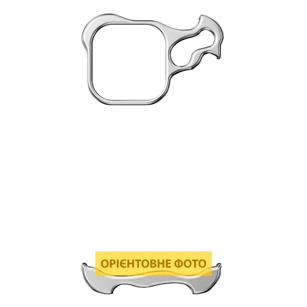 Чохол (накладка) Apple iPhone 17 Air, Minimalist Metal, Срібний - № 2 Чохол (накладка) Apple iPhone 17 Air, Minimalist Metal, Срібний - № 2