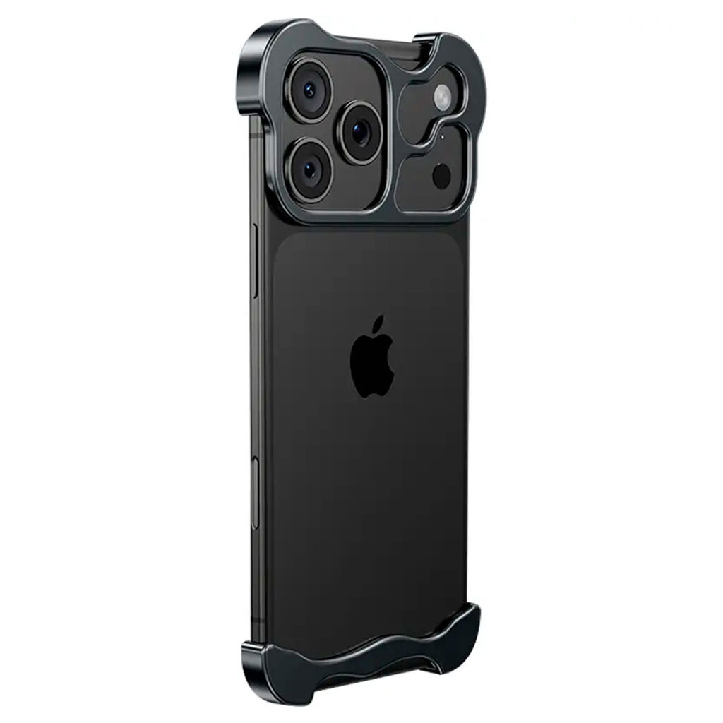 Чохол (накладка) Apple iPhone 17 Pro Max, Minimalist Metal, Чорний - № 1 Чохол (накладка) Apple iPhone 17 Pro Max, Minimalist Metal, Чорний - № 1