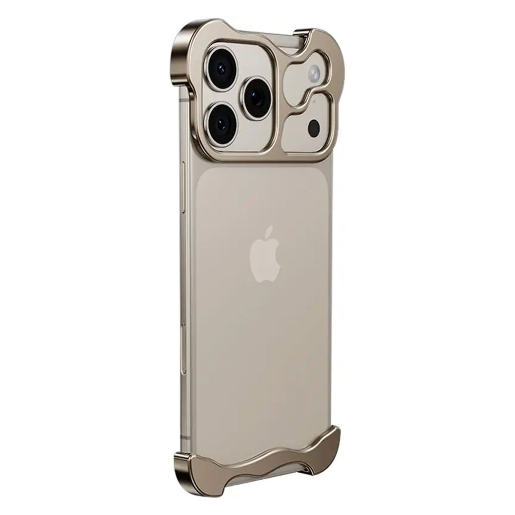 Чохол (накладка) Apple iPhone 17 Pro Max, Minimalist Metal, Titanium Gray, Сірий - № 1 Чохол (накладка) Apple iPhone 17 Pro Max, Minimalist Metal, Titanium Gray, Сірий - № 1