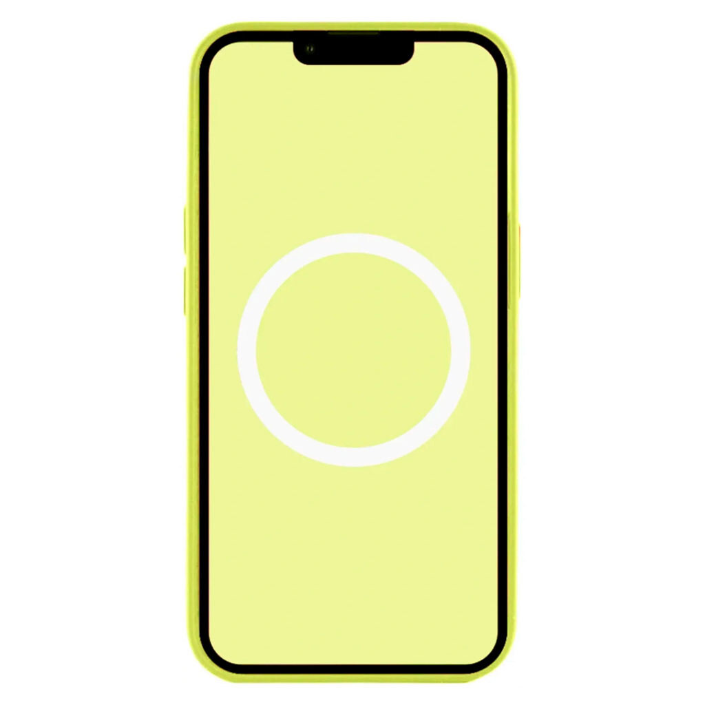 Чехол (накладка) Apple iPhone 17, Original Silicon Case, MagSafe, Neon Yellow, Желтый - № 2 Чехол (накладка) Apple iPhone 17, Original Silicon Case, MagSafe, Neon Yellow, Желтый - № 2