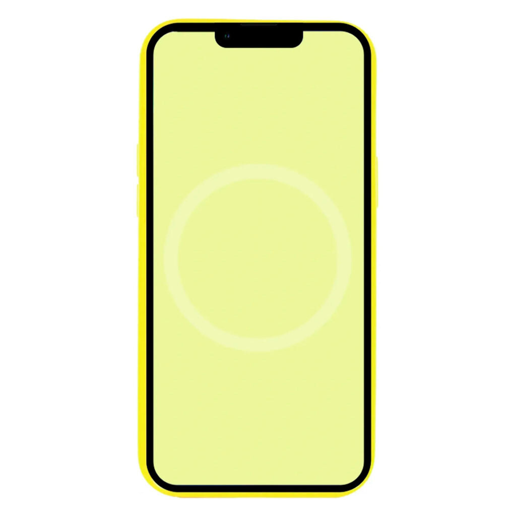 Чохол (накладка) Apple iPhone 17 Air, Original Silicon Case, Neon Yellow, MagSafe, Жовтий - № 2 Чохол (накладка) Apple iPhone 17 Air, Original Silicon Case, Neon Yellow, MagSafe, Жовтий - № 2
