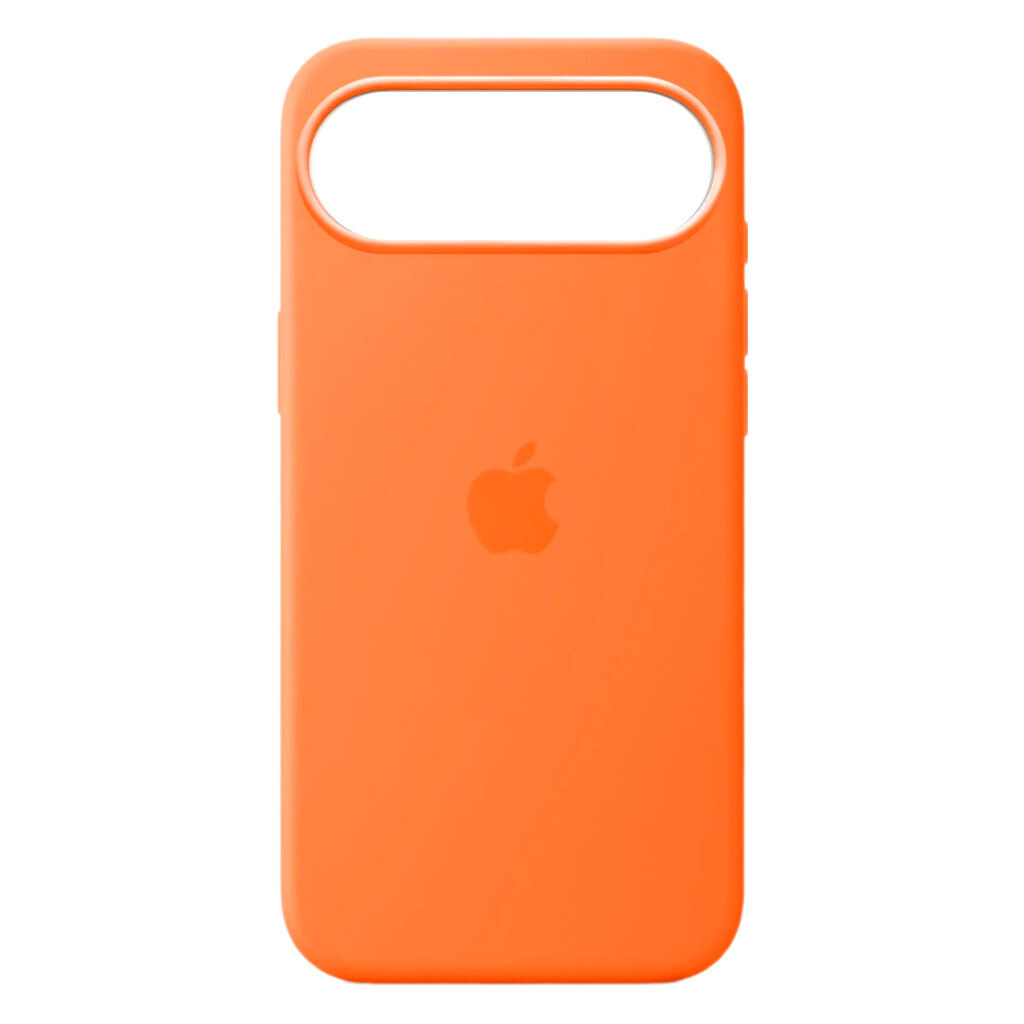 Чохол (накладка) Apple iPhone 17 Air, Original Silicon Case, MagSafe, Помаранчевий - № 1 Чохол (накладка) Apple iPhone 17 Air, Original Silicon Case, MagSafe, Помаранчевий - № 1