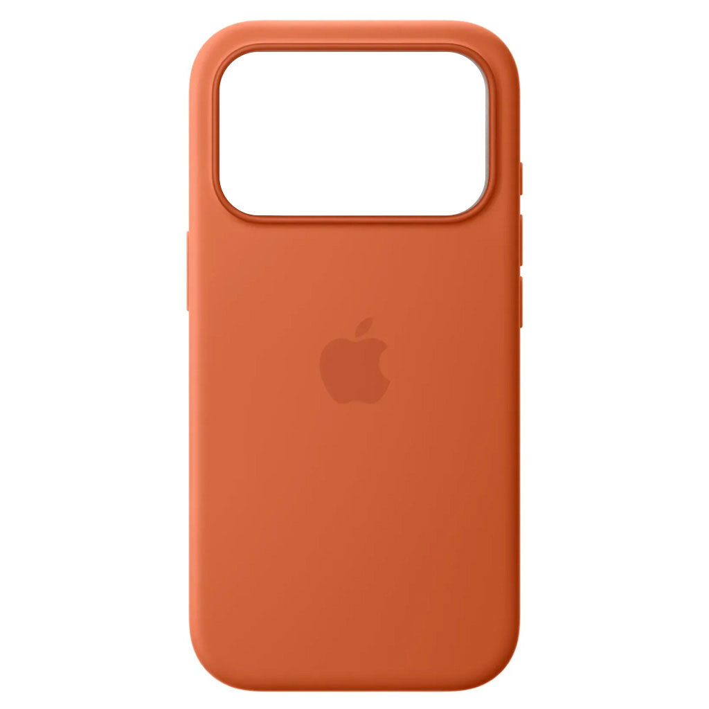 Чохол (накладка) Apple iPhone 17 Pro Max, Original Silicon Case, Terra Cotta, MagSafe, Зелений - № 1 Чохол (накладка) Apple iPhone 17 Pro Max, Original Silicon Case, Terra Cotta, MagSafe, Зелений - № 1