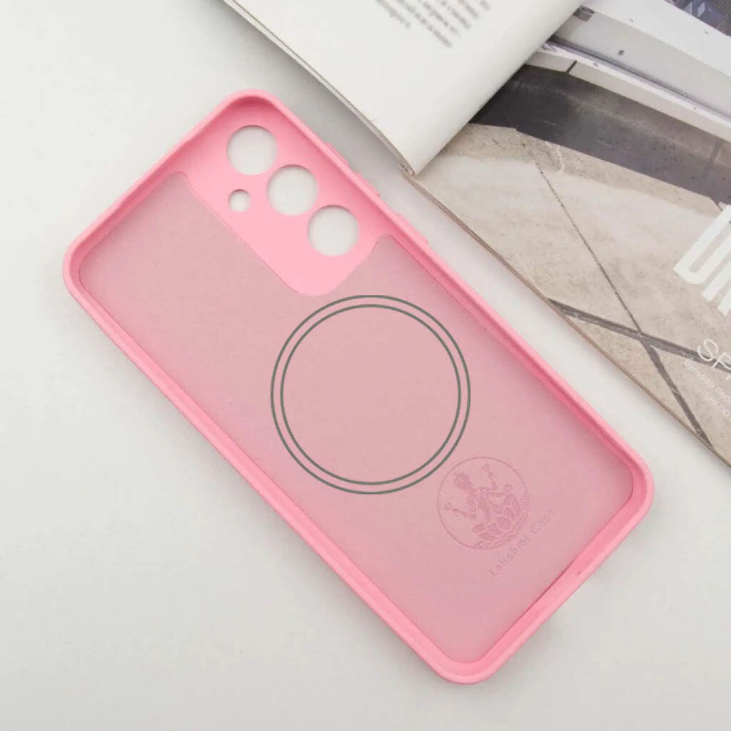 Чехол (накладка) Samsung Galaxy S25 FE, Air Beats, MagSafe, Light Pink, Розовый - № 2 Чехол (накладка) Samsung Galaxy S25 FE, Air Beats, MagSafe, Light Pink, Розовый - № 2
