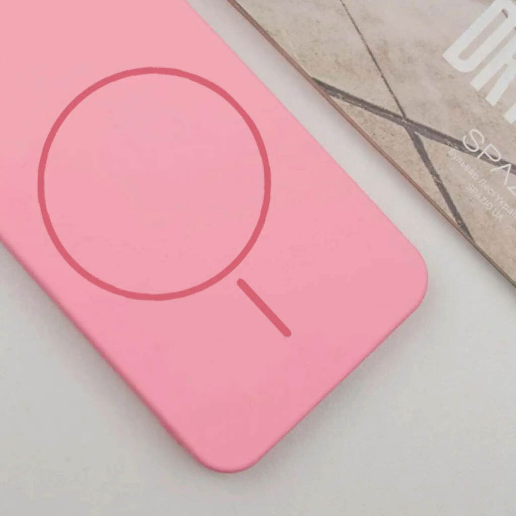 Чехол (накладка) Samsung Galaxy S25 FE, Air Beats, MagSafe, Light Pink, Розовый - № 4 Чехол (накладка) Samsung Galaxy S25 FE, Air Beats, MagSafe, Light Pink, Розовый - № 4
