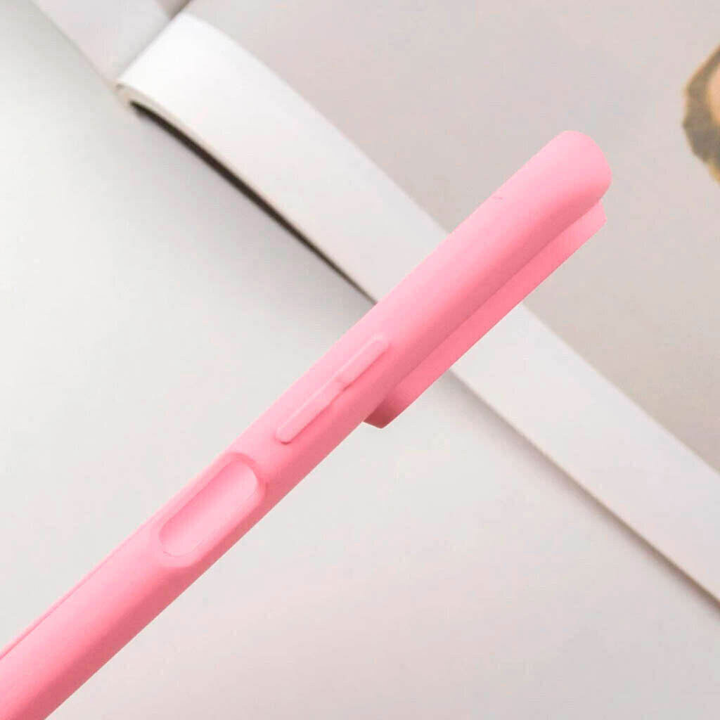 Чохол (накладка) Motorola G55, GETMAN Liquid Silk, Рожевий - № 3 Чохол (накладка) Motorola G55, GETMAN Liquid Silk, Рожевий - № 3