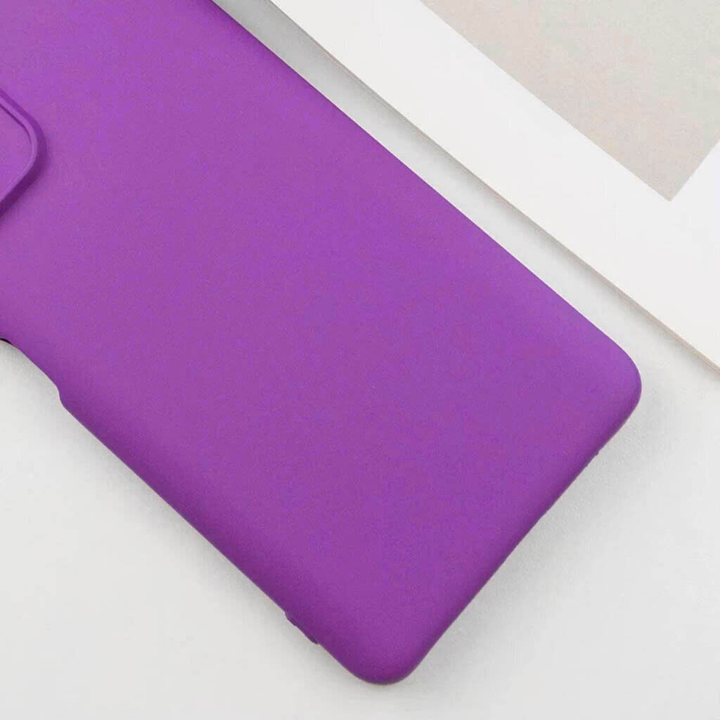 Чехол (накладка) Tecno Spark Go 1, GETMAN Liquid Silk, Фиолетовый - № 5 Чехол (накладка) Tecno Spark Go 1, GETMAN Liquid Silk, Фиолетовый - № 5