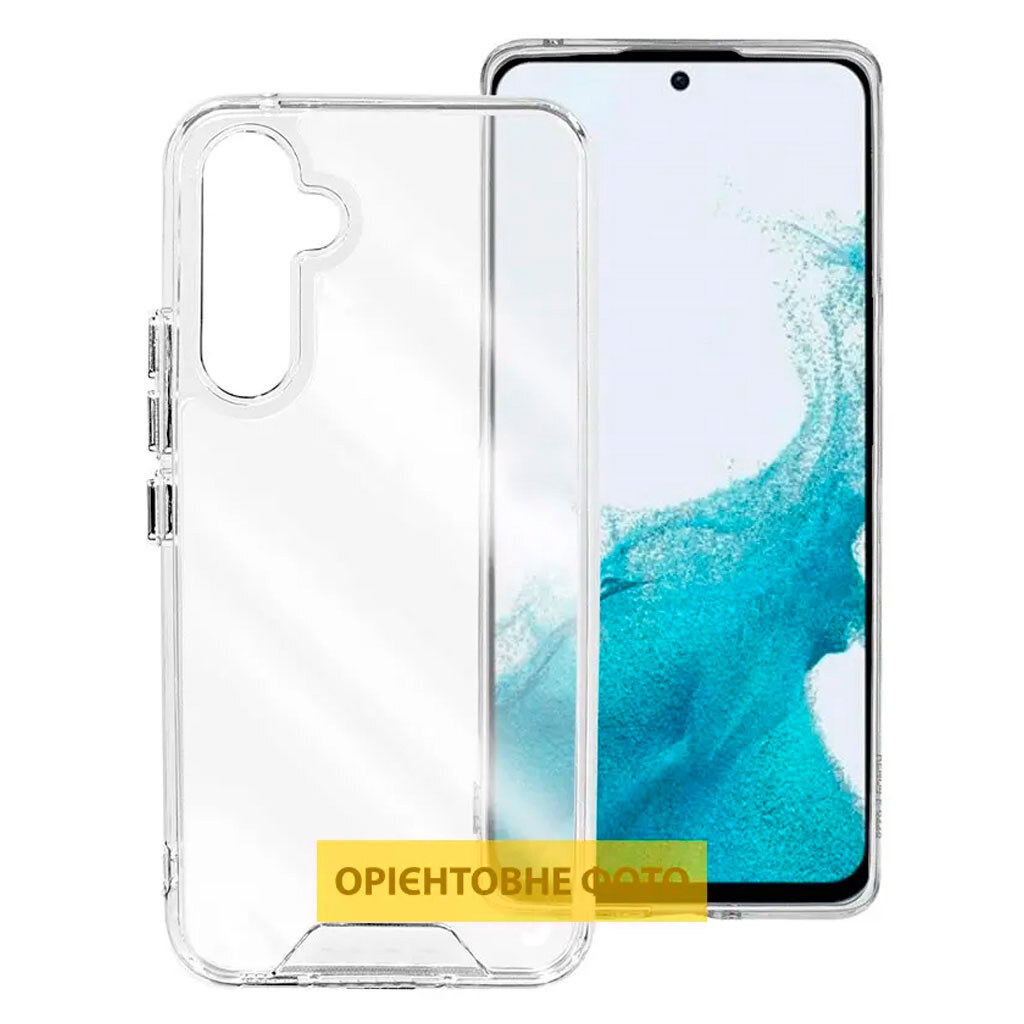 Чохол (накладка) Samsung Galaxy S25 Edge, BeCover Space Case, Прозорий - № 1 Чохол (накладка) Samsung Galaxy S25 Edge, BeCover Space Case, Прозорий - № 1