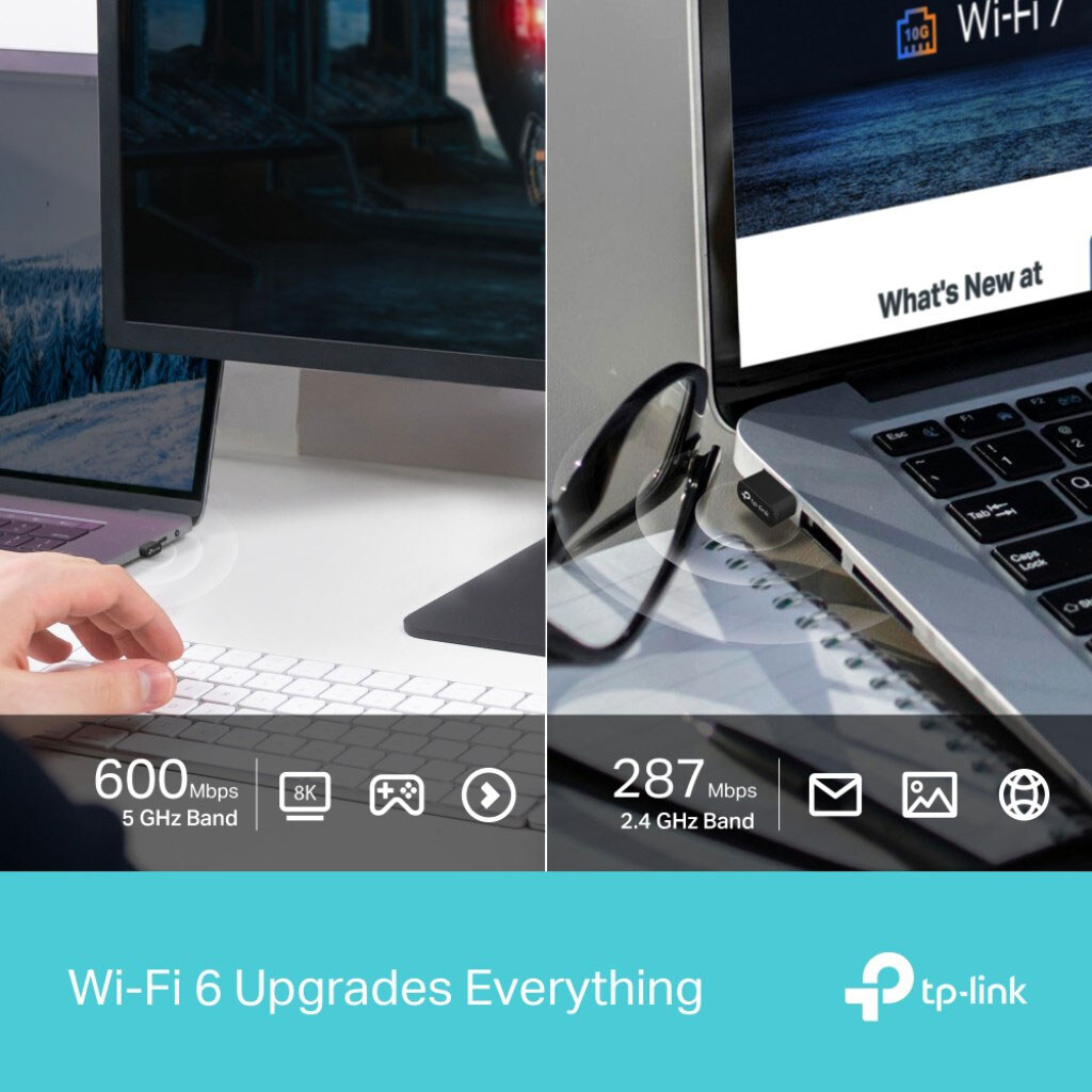 Wi-Fi адаптер TP-Link Archer TX10UB Nano - № 7 Wi-Fi адаптер TP-Link Archer TX10UB Nano - № 7