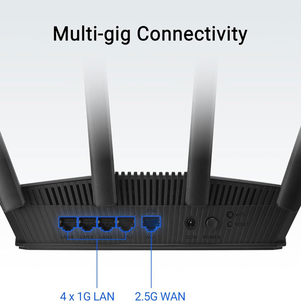 Беспроводной маршрутизатор Asus RT-BE55, Черный - № 4 Беспроводной маршрутизатор Asus RT-BE55, Черный - № 4