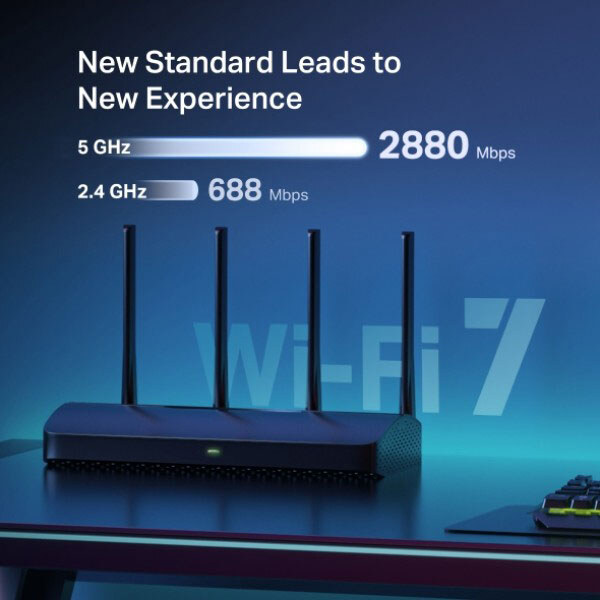 Беспроводной маршрутизатор Mercusys MR27BE, Черный - № 5 Беспроводной маршрутизатор Mercusys MR27BE, Черный - № 5