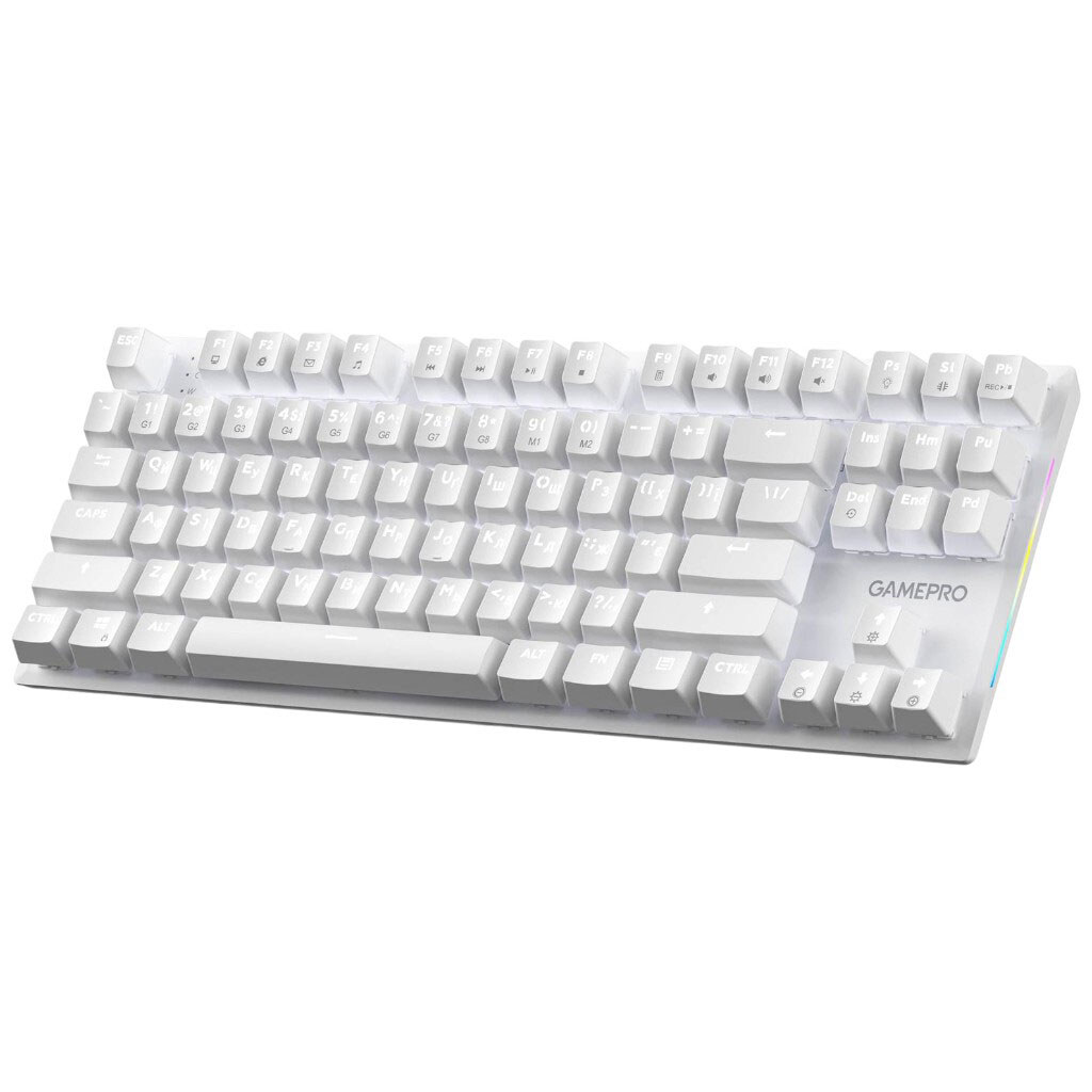 Клавіатура GamePro Genesis Joker MK124W Outemu, Білий - № 2 Клавіатура GamePro Genesis Joker MK124W Outemu, Білий - № 2