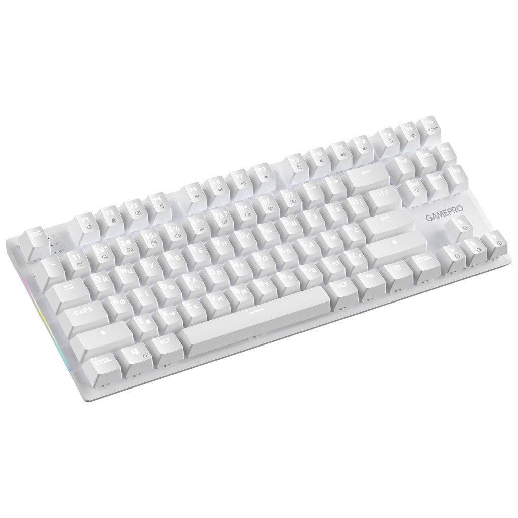 Клавіатура GamePro Genesis Joker MK124W Outemu, Білий - № 3 Клавіатура GamePro Genesis Joker MK124W Outemu, Білий - № 3