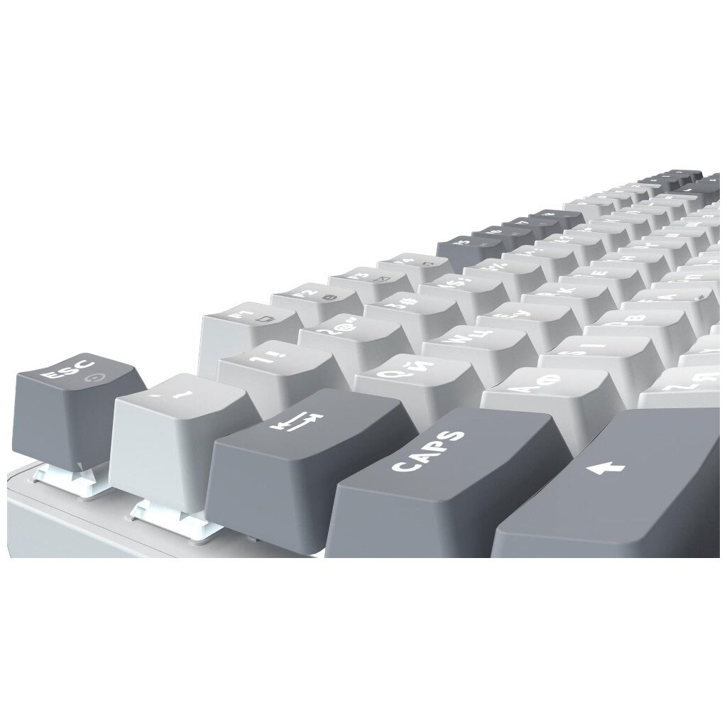 Клавиатура GamePro Genesis Metallic MK110W Outemu, Белый - № 6 Клавиатура GamePro Genesis Metallic MK110W Outemu, Белый - № 6
