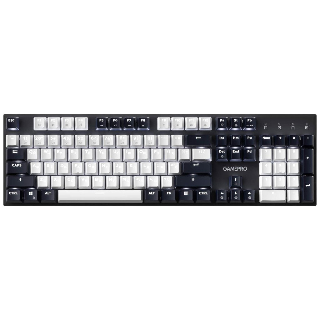 Клавиатура GamePro Genesis Metallic MK144B Outemu, Черный - № 1 Клавиатура GamePro Genesis Metallic MK144B Outemu, Черный - № 1