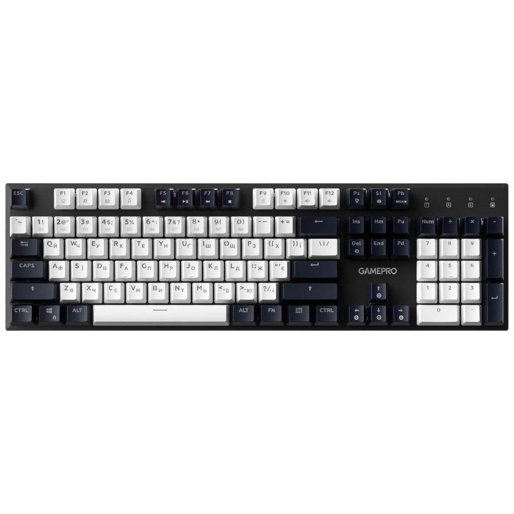 Клавиатура GamePro Genesis Metallic MK144B Outemu, Черный - № 8 Клавиатура GamePro Genesis Metallic MK144B Outemu, Черный - № 8
