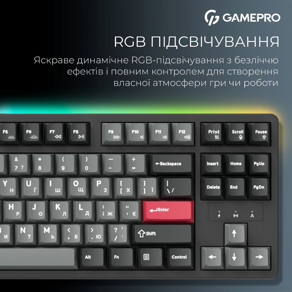 Клавиатура GamePro Asgard Ragnar Keychron Super, Черный - № 15 Клавиатура GamePro Asgard Ragnar Keychron Super, Черный - № 15