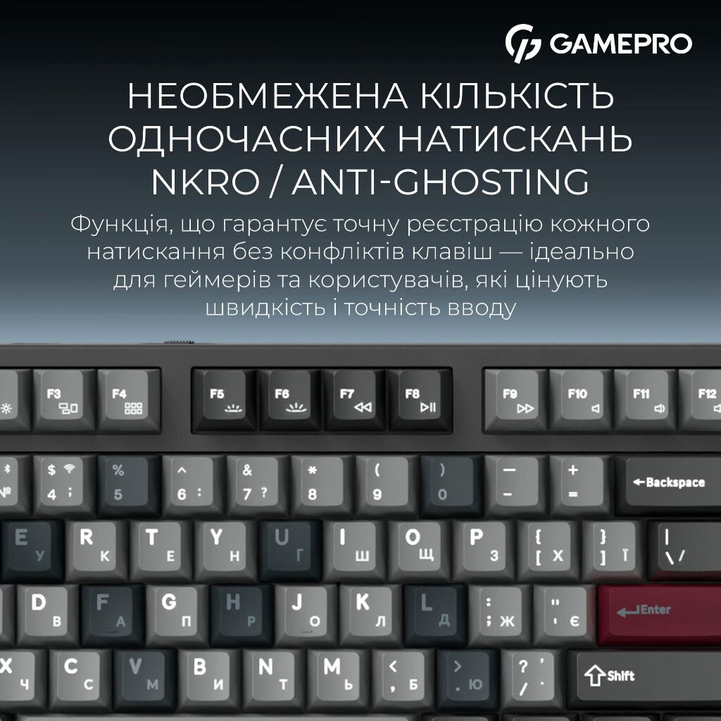 Клавиатура GamePro Asgard Ragnar Keychron Super, Черный - № 16 Клавиатура GamePro Asgard Ragnar Keychron Super, Черный - № 16