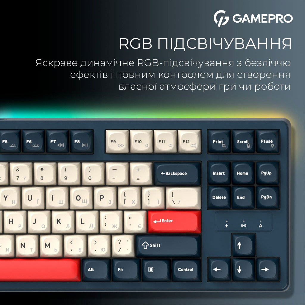 Клавиатура GamePro Asgard Ragnar Keychron Super, Синий - № 15 Клавиатура GamePro Asgard Ragnar Keychron Super, Синий - № 15