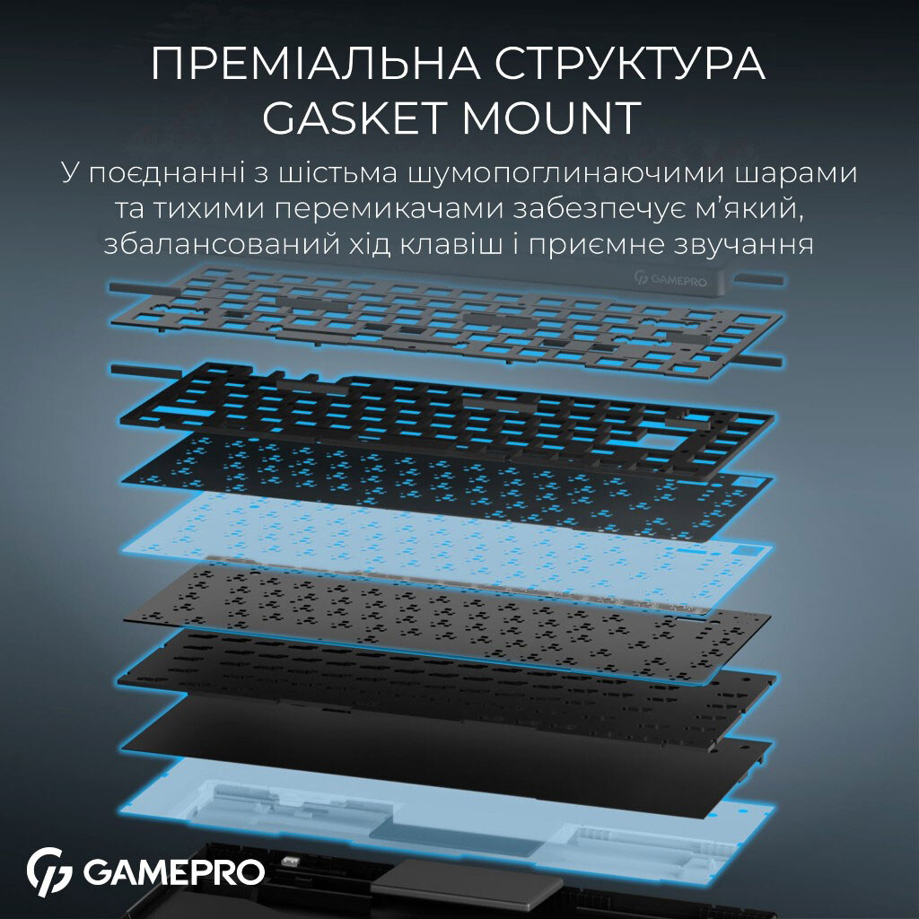 Клавиатура GamePro Asgard Yord Keychron Super, Черный - № 11 Клавиатура GamePro Asgard Yord Keychron Super, Черный - № 11