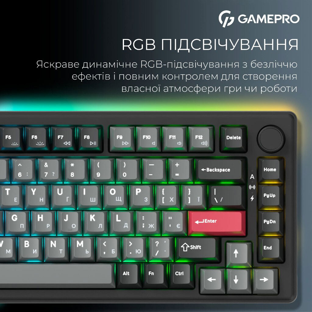 Клавиатура GamePro Asgard Yord Keychron Super, Черный - № 16 Клавиатура GamePro Asgard Yord Keychron Super, Черный - № 16