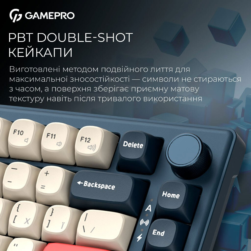 Клавіатура GamePro Asgard Yord Keychron Super, Синій - № 13 Клавіатура GamePro Asgard Yord Keychron Super, Синій - № 13