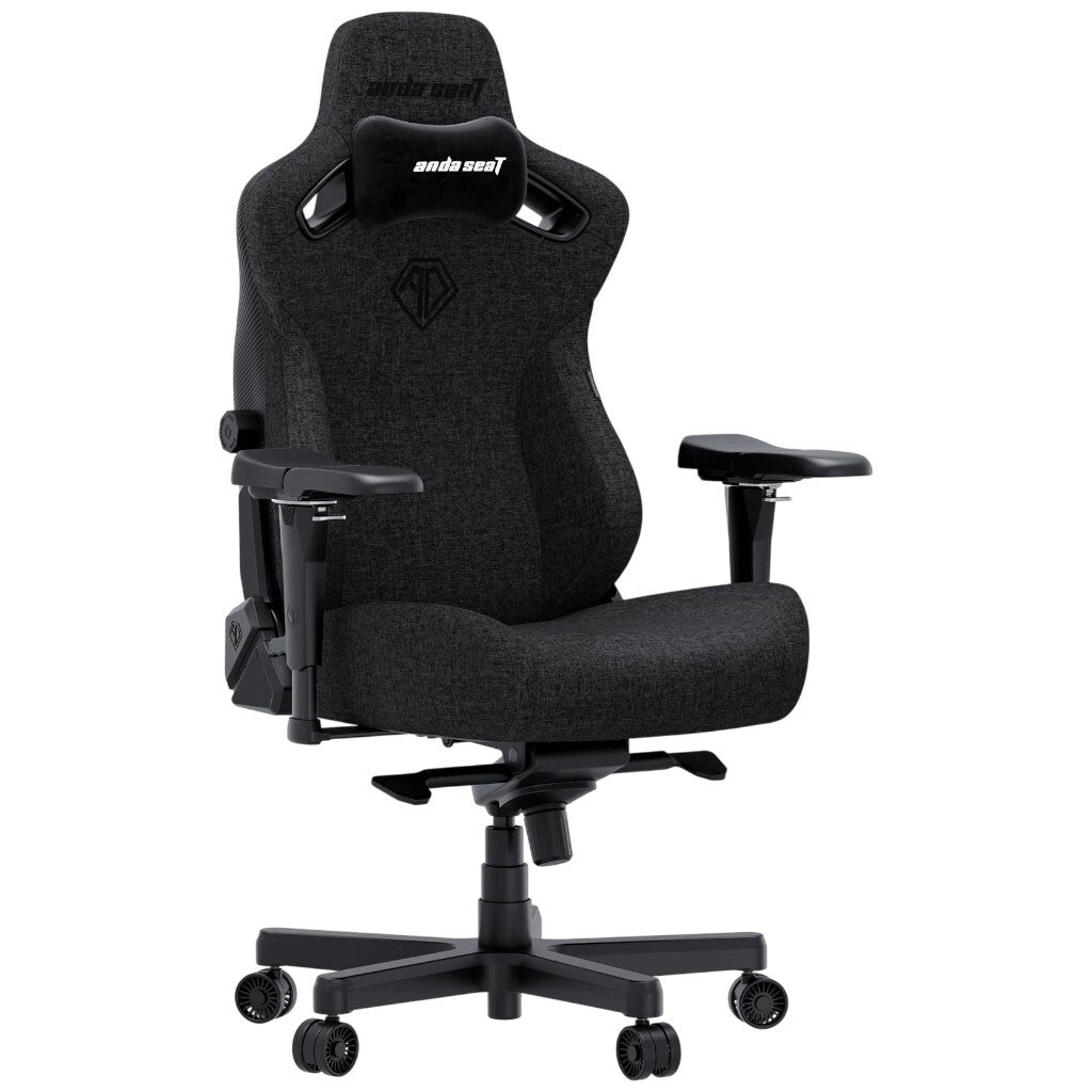Кресло для геймеров Anda Seat Kaiser 3 Pro Size XL Dark Gray Fabric, Серый - № 4 Кресло для геймеров Anda Seat Kaiser 3 Pro Size XL Dark Gray Fabric, Серый - № 4