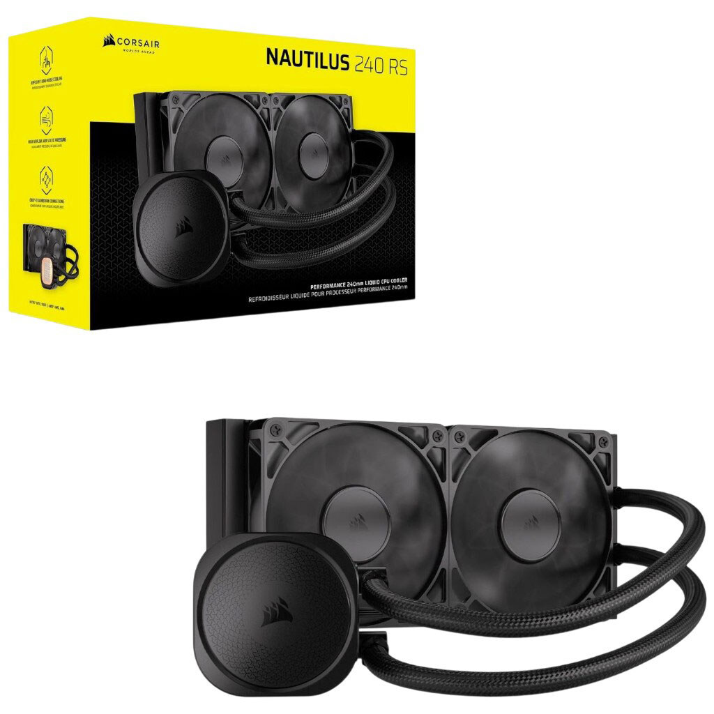 Система водяного охлаждения Corsair Nautilus 240 RS - № 10 Система водяного охлаждения Corsair Nautilus 240 RS - № 10