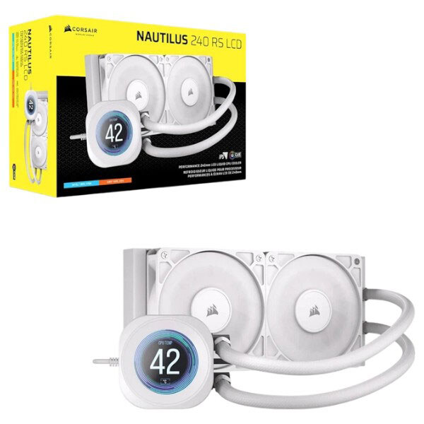 Система водяного охлаждения Corsair Nautilus 240 RS LCD - № 10 Система водяного охлаждения Corsair Nautilus 240 RS LCD - № 10