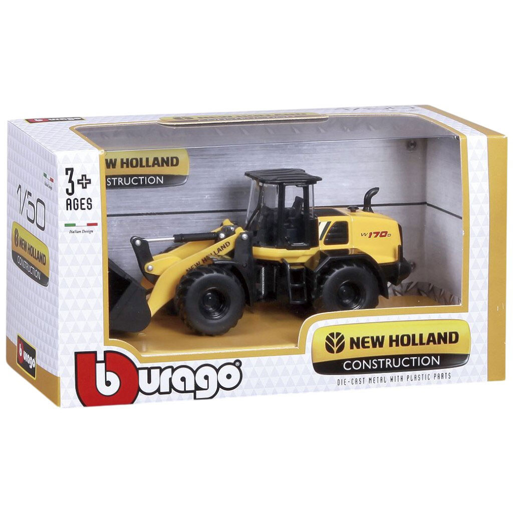 Автомодель серии Construction "ЭКСКАВАТОР NEW HOLLAND W170D", Bburago - № 2 Автомодель серии Construction "ЭКСКАВАТОР NEW HOLLAND W170D", Bburago - № 2