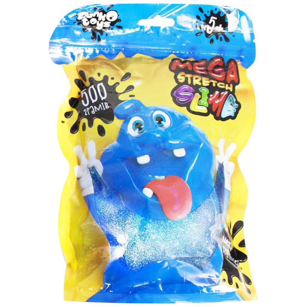 Вязкая масса "Mega Stretch Slime", пакет 500г, Danko Toys - № 1 Вязкая масса "Mega Stretch Slime", пакет 500г, Danko Toys - № 1