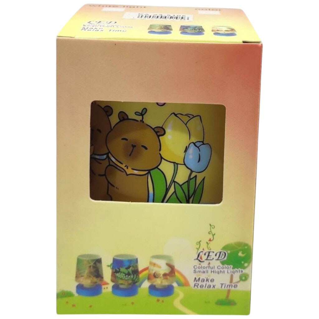 Детский ночник "Капибара", микс видов, Mic - № 2 Детский ночник "Капибара", микс видов, Mic - № 2