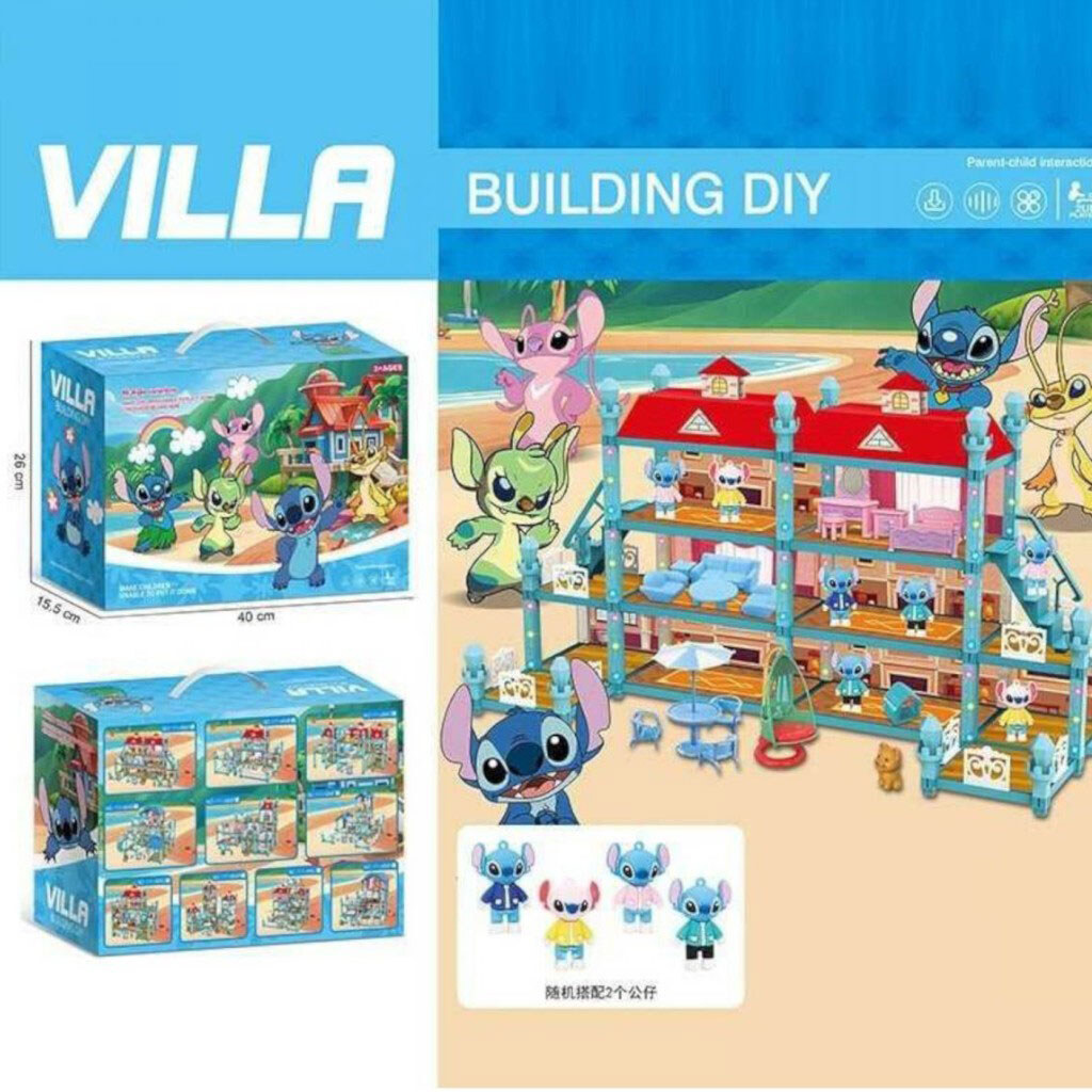 Будиночок герой, підсвічування, 3 режими, 2 фігурки, собачка, ліжко, столик, стільці, меблі, в коробці, Mic - № 2 Будиночок герой, підсвічування, 3 режими, 2 фігурки, собачка, ліжко, столик, стільці, меблі, в коробці, Mic - № 2