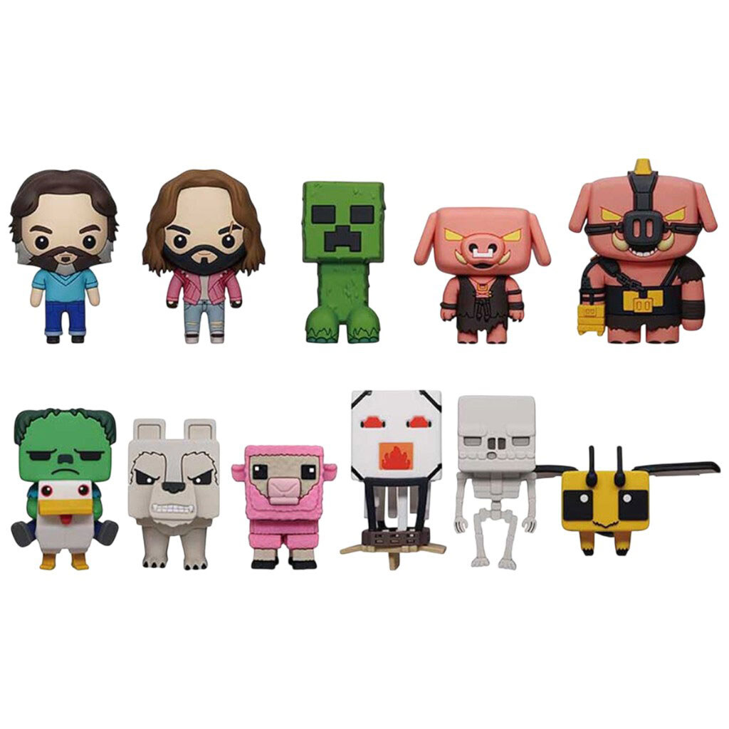 Игровая фигурка на клипсе, серии "Minecraft в кино", микс видов, MONOGRAM - № 1 Игровая фигурка на клипсе, серии "Minecraft в кино", микс видов, MONOGRAM - № 1