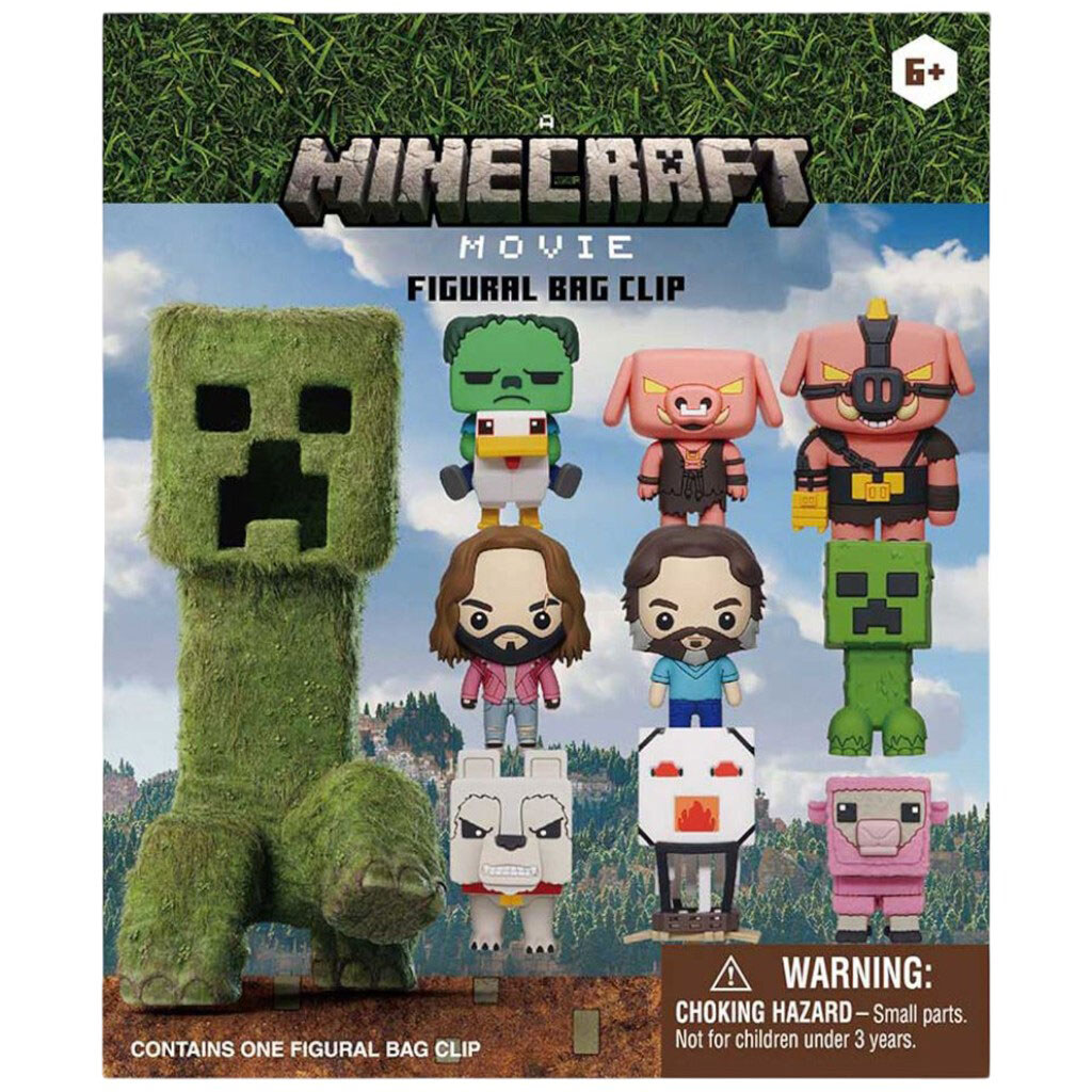 Игровая фигурка на клипсе, серии "Minecraft в кино", микс видов, MONOGRAM - № 2 Игровая фигурка на клипсе, серии "Minecraft в кино", микс видов, MONOGRAM - № 2