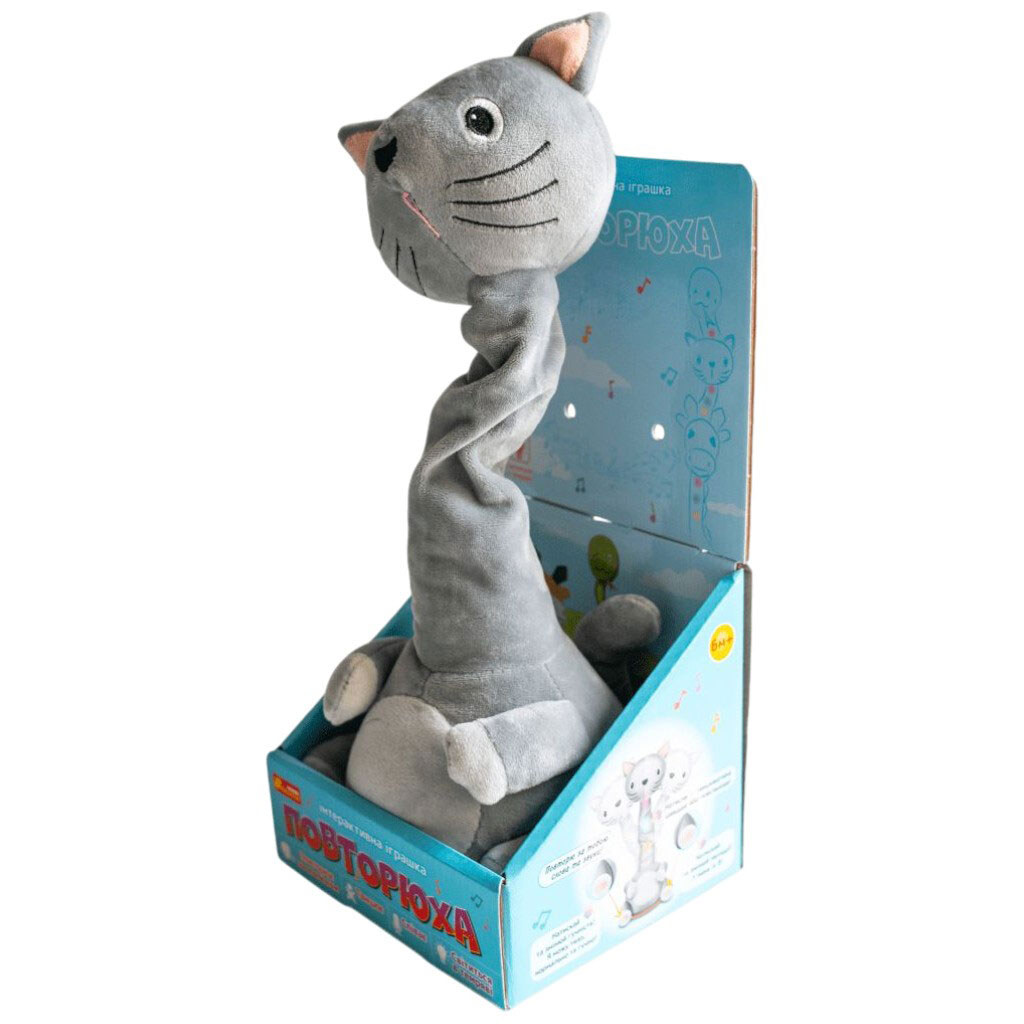 Интерактивная игрушка "Повторюха: Кот", Ранок - № 4 Интерактивная игрушка "Повторюха: Кот", Ранок - № 4