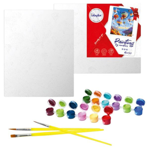 Картина по номерам "Котенок и бабочки", 40х50см, Ідейка - № 2 Картина по номерам "Котенок и бабочки", 40х50см, Ідейка - № 2