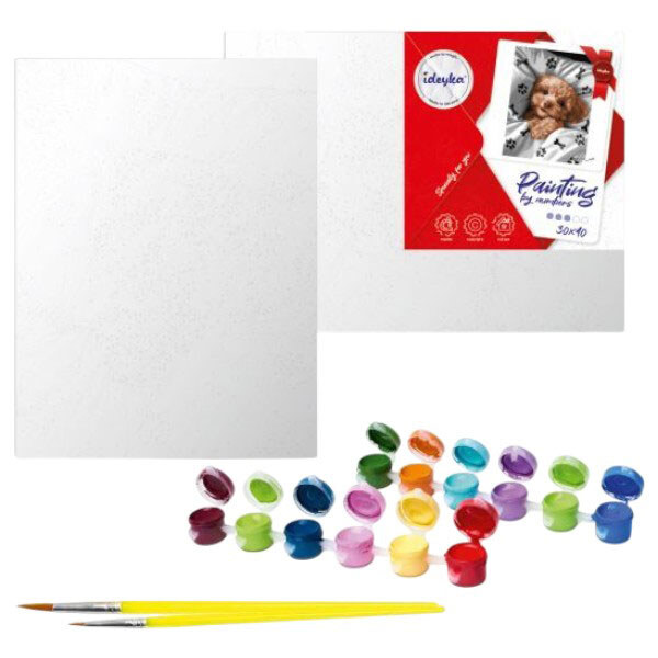 Картина по номерам "Хрустальный цветок", 30х40 см, Ідейка - № 2 Картина по номерам "Хрустальный цветок", 30х40 см, Ідейка - № 2