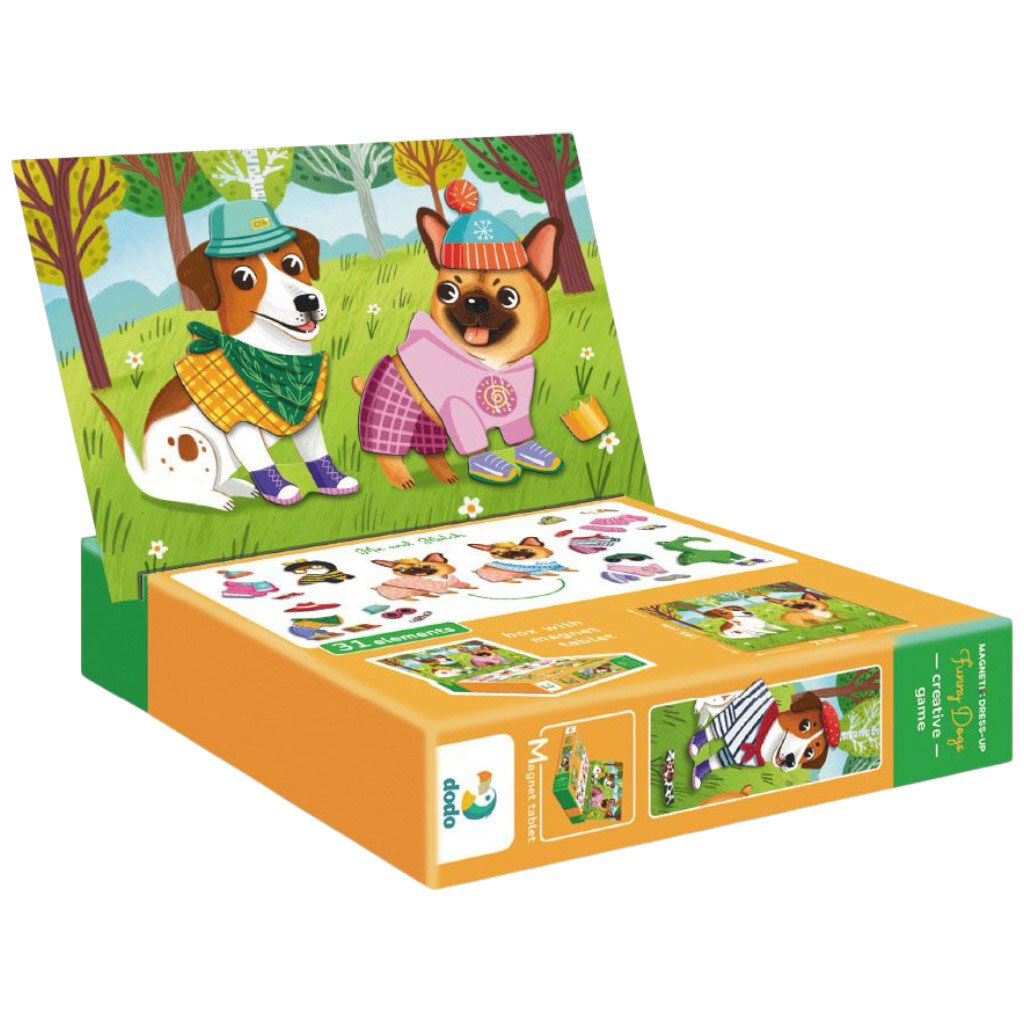 Магнитная игра «Одевалка: Забавные псы», Dodo - № 3 Магнитная игра «Одевалка: Забавные псы», Dodo - № 3