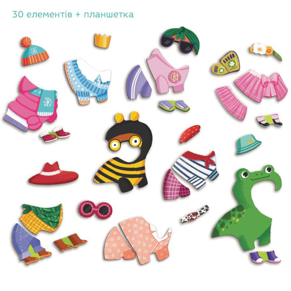 Магнитная игра «Одевалка: Забавные псы», Dodo - № 4 Магнитная игра «Одевалка: Забавные псы», Dodo - № 4